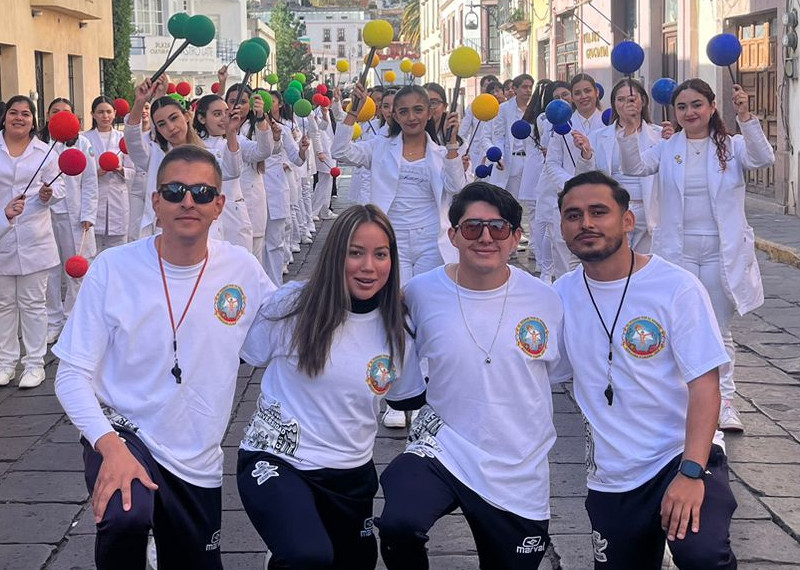 Participación en el desfile Revolución Mexicana